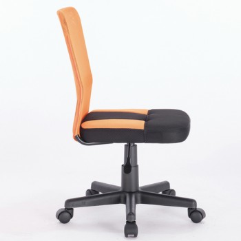 Кресло компактное BRABIX Smart MG-313 (черный, оранжевый) в Куйбышеве - kujbyshev.mebel54.com | фото