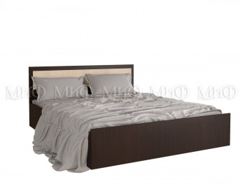 Кровать с подъемным механизмом 1,4 Фиеста (Венге/Дуб беленый) в Куйбышеве - kujbyshev.mebel54.com | фото