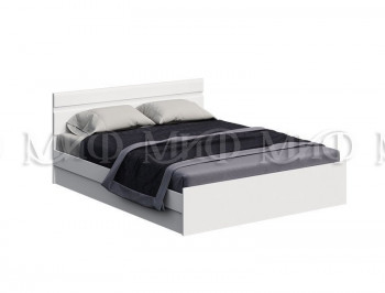 Кровать с подъемным механизмом Нэнси New 1,4м (Белый/белый глянец) в Куйбышеве - kujbyshev.mebel54.com | фото