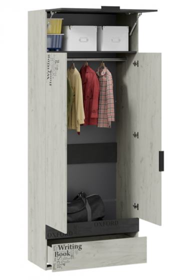 Шкаф комбинированный для одежды «Оксфорд-2» в Куйбышеве - kujbyshev.mebel54.com | фото